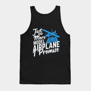 Funny Model Airplane RC Plane Pilot Gift Tank Top